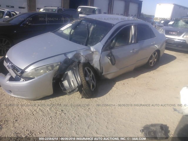 JHMCN36595C013188 - 2005 HONDA ACCORD HYBRID SILVER photo 2