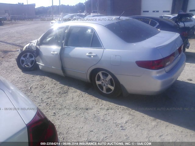 JHMCN36595C013188 - 2005 HONDA ACCORD HYBRID SILVER photo 3