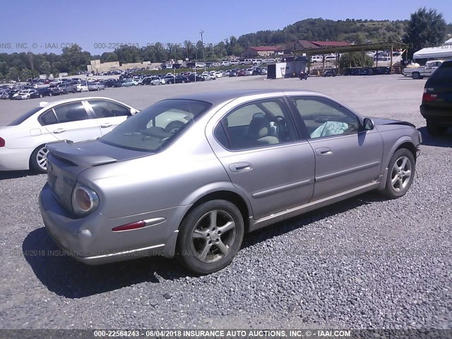 JN1DA31D93T503355 - 2003 NISSAN MAXIMA GLE/GXE/SE GRAY photo 4