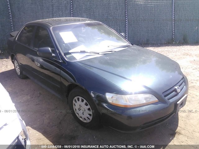 1HGCF866X1A079261 - 2001 HONDA ACCORD VALUE GREEN photo 1