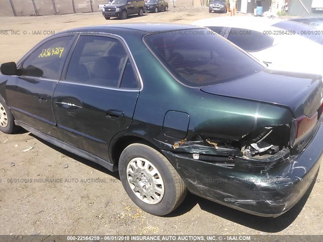 1HGCF866X1A079261 - 2001 HONDA ACCORD VALUE GREEN photo 6