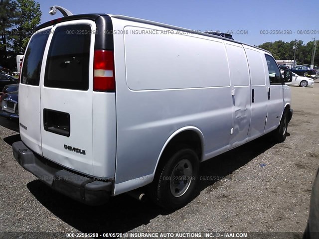 1GCGG29V461213881 - 2006 CHEVROLET EXPRESS G2500  WHITE photo 4