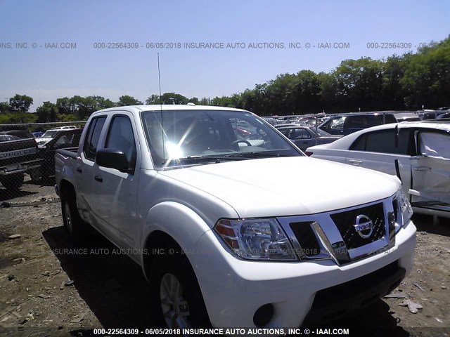 1N6DD0ER3HN712060 - 2017 NISSAN FRONTIER S/SV/SL/PRO-4X WHITE photo 1