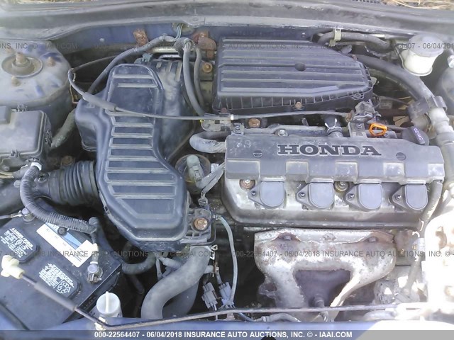 1HGES16344L013962 - 2004 HONDA CIVIC DX VP Mavi foto 10