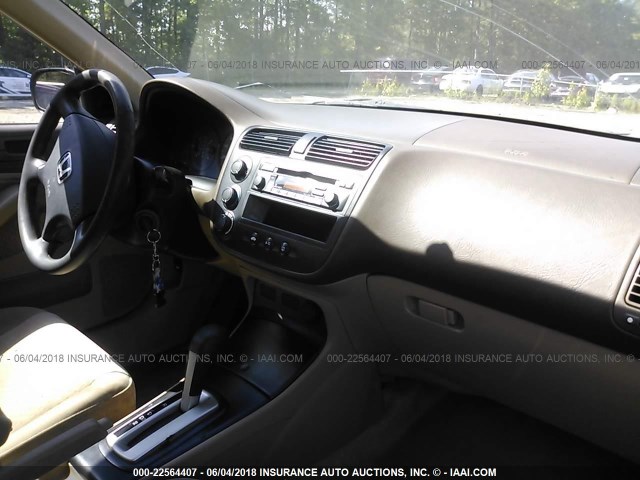 1HGES16344L013962 - 2004 HONDA CIVIC DX VP Mavi foto 5