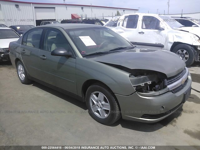 1G1ZT54874F134687 - 2004 CHEVROLET MALIBU LS 绿色 照片 1