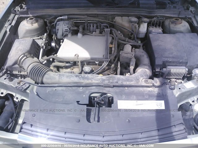 1G1ZT54874F134687 - 2004 CHEVROLET MALIBU LS 绿色 照片 10
