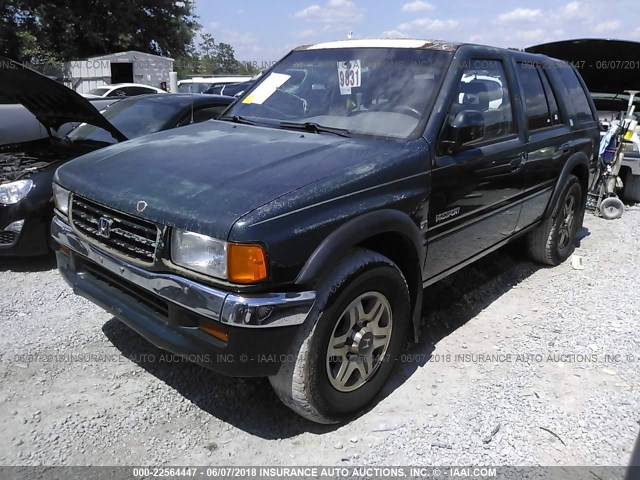 4S6CM58V1V4413708 - 1997 HONDA PASSPORT EX/LX 绿色 照片 2