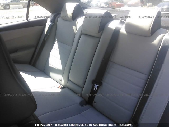 4T1BF1FK5HU689524 - 2017 TOYOTA CAMRY LE/XLE/SE/XSE SILVER photo 8