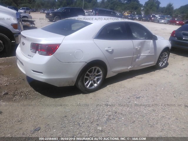 1G11C5SL5FF204422 - 2015 CHEVROLET MALIBU 1LT WHITE photo 4