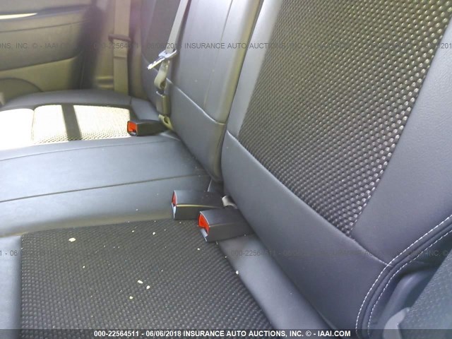 1C4NJCEA7GD769703 - 2016 JEEP COMPASS LATITUDE ვერცხლისფერი ფოტო 8