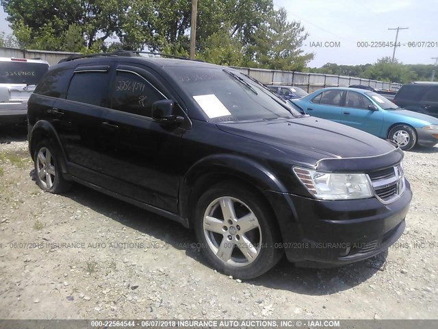 3D4GH57VX9T557796 - 2009 DODGE JOURNEY SXT BLACK photo 1