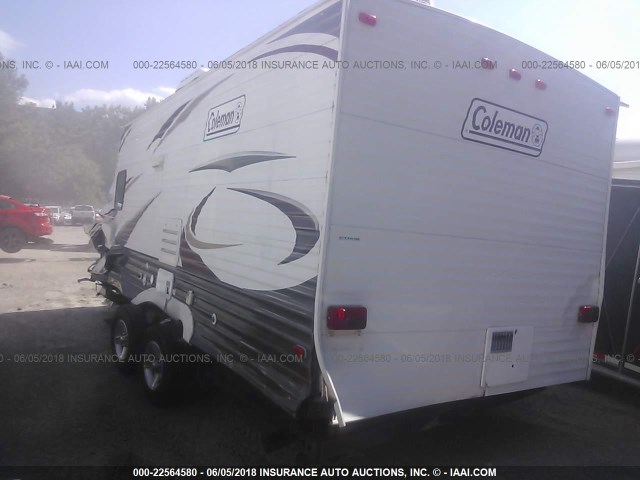 47CTCLK26AM438339 - 2010 COLEMAN CAMPER  WHITE photo 3