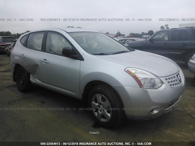 JN8AS58T18W020913 - 2008 NISSAN ROGUE S/SL SILVER photo 1