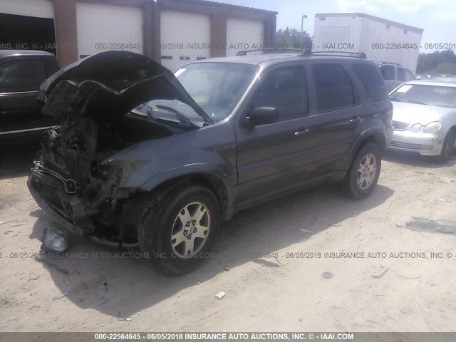 1FMCU94174KB19792 - 2004 FORD ESCAPE LIMITED GRAY photo 2