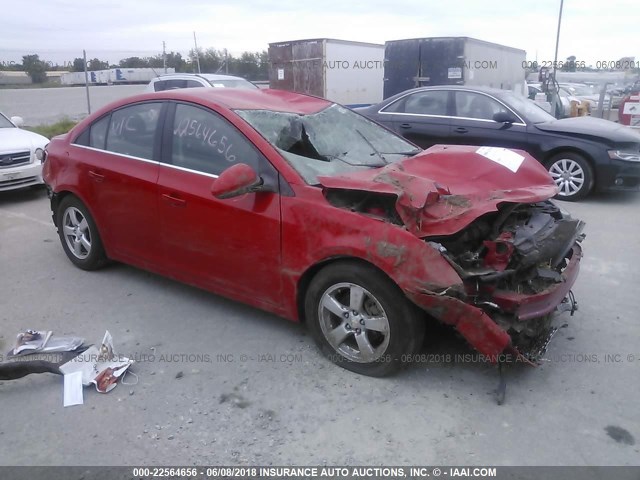 1G1PE5SB5G7105431 - 2016 CHEVROLET CRUZE LIMITED LT RED photo 1