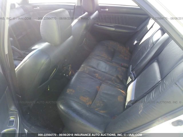 4T1BF32K02U522531 - 2002 TOYOTA CAMRY LE/XLE/SE ვერცხლისფერი ფოტო 8