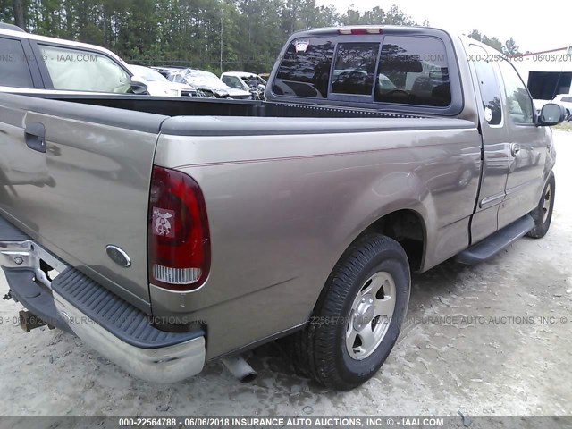 1FTRX17L83NA52881 - 2003 FORD F150 GOLD photo 4