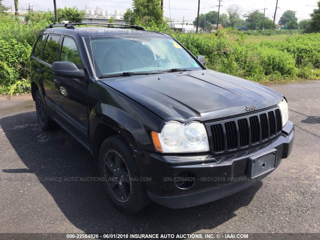 1J8GR48KX6C243414 - 2006 JEEP GRAND CHEROKEE LAREDO/COLUMBIA/FREEDOM BLACK photo 1