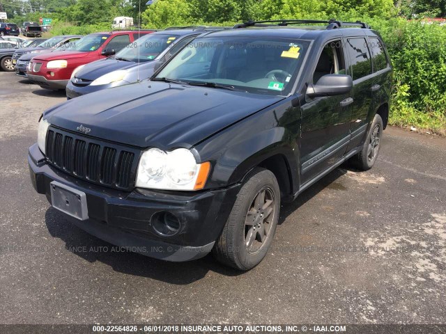 1J8GR48KX6C243414 - 2006 JEEP GRAND CHEROKEE LAREDO/COLUMBIA/FREEDOM 黑色 照片 2