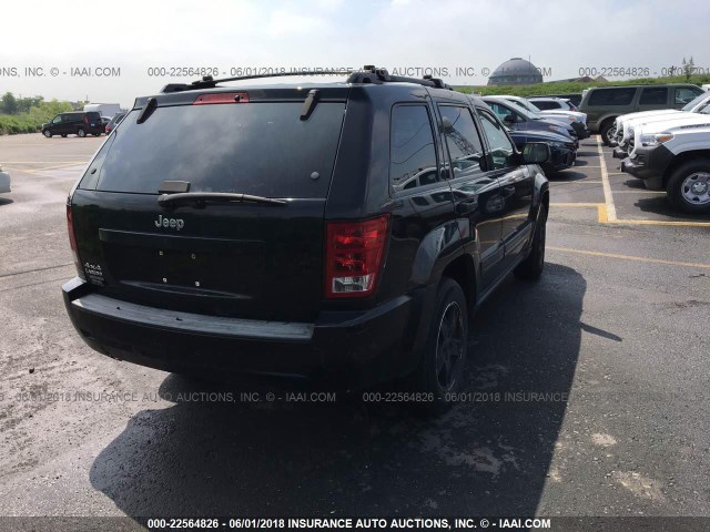1J8GR48KX6C243414 - 2006 JEEP GRAND CHEROKEE LAREDO/COLUMBIA/FREEDOM 黑色 照片 4