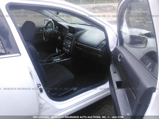 4A32B3FF5CE010608 - 2012 MITSUBISHI GALANT ES/SE WHITE photo 5