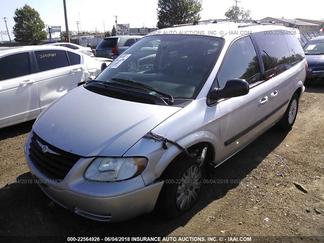 1C4GP45RX5B392313 - 2005 CHRYSLER TOWN & COUNTRY  SILVER photo 2