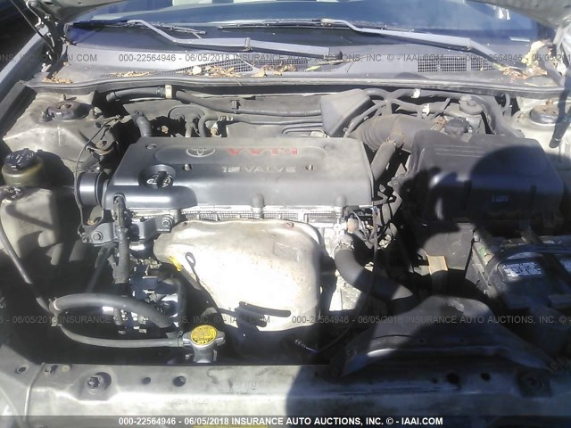 4T1BE32K13U119226 - 2003 TOYOTA CAMRY LE/XLE/SE 银色 照片 10