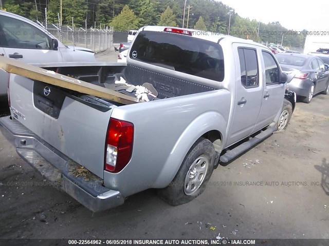 1N6AD0ER2GN747108 - 2016 NISSAN FRONTIER S/SV/SL/PRO-4X SILVER photo 4