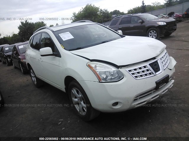 JN8AS58V59W442329 - 2009 NISSAN ROGUE S/SL WHITE photo 1