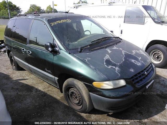 2P4GP45G3XR131698 - 1999 PLYMOUTH VOYAGER SE/EXPRESSO GREEN photo 1