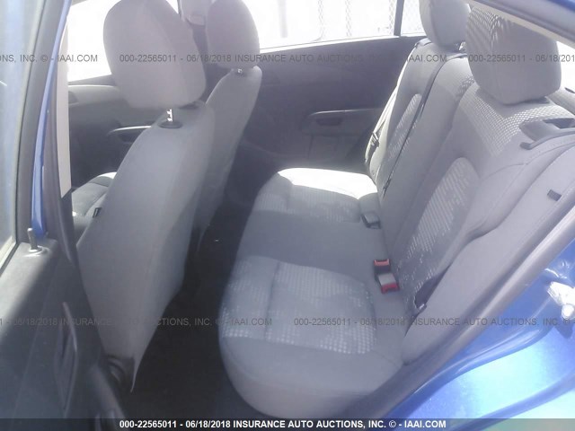 1G1JB5SH9H4123534 - 2017 CHEVROLET SONIC LS ლურჯი ფოტო 8