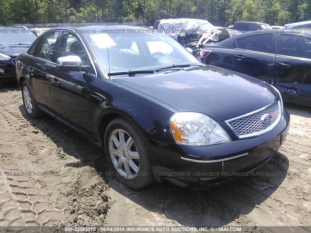 1FAFP25176G178495 - 2006 FORD FIVE HUNDRED LIMITED BLACK photo 1