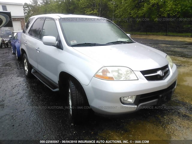 2HNYD18232H525534 - 2002 ACURA MDX SILVER photo 1