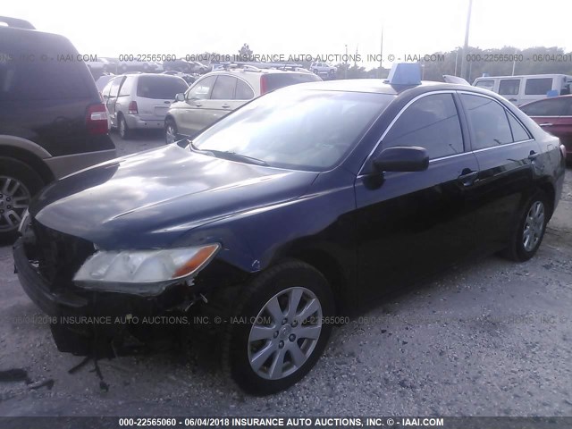 JTNBK46K973018360 - 2007 TOYOTA CAMRY NEW GENERAT LE/XLE/SE BLACK photo 2