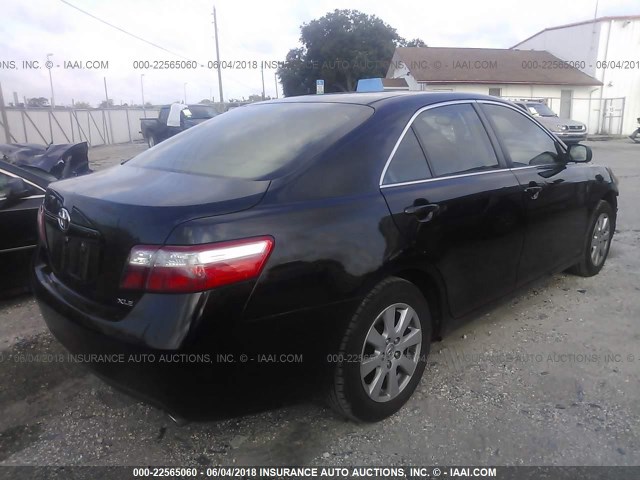 JTNBK46K973018360 - 2007 TOYOTA CAMRY NEW GENERAT LE/XLE/SE BLACK photo 4