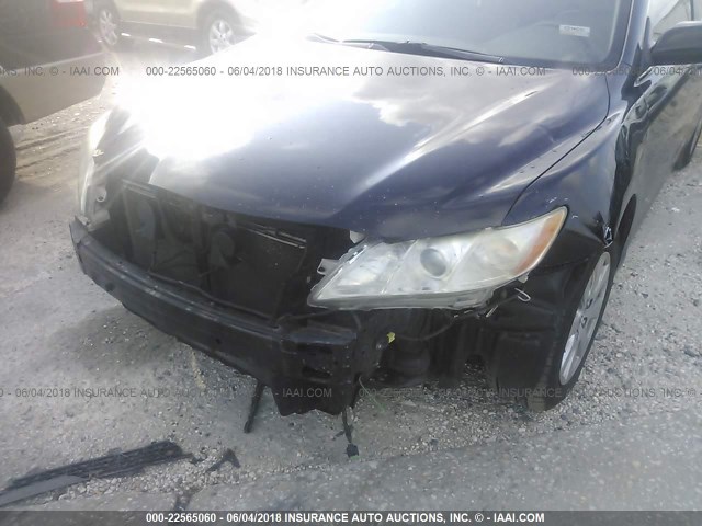 JTNBK46K973018360 - 2007 TOYOTA CAMRY NEW GENERAT LE/XLE/SE BLACK photo 6