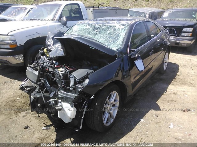 1G11C5SL8FF111202 - 2015 CHEVROLET MALIBU 1LT GRAY photo 2