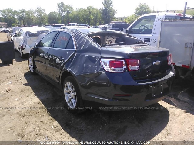 1G11C5SL8FF111202 - 2015 CHEVROLET MALIBU 1LT GRAY photo 3