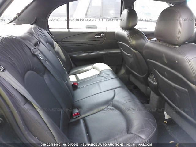 1LNHM97V41Y641535 - 2001 LINCOLN CONTINENTAL  Սև լուսանկար 8