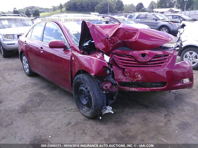 4T4BE46K39R122305 - 2009 TOYOTA CAMRY SE/LE/XLE RED photo 1