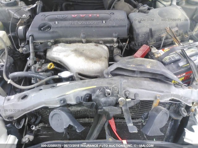 4T1BE32K35U985805 - 2005 TOYOTA CAMRY LE/XLE/SE ნაცრისფერი ფოტო 10