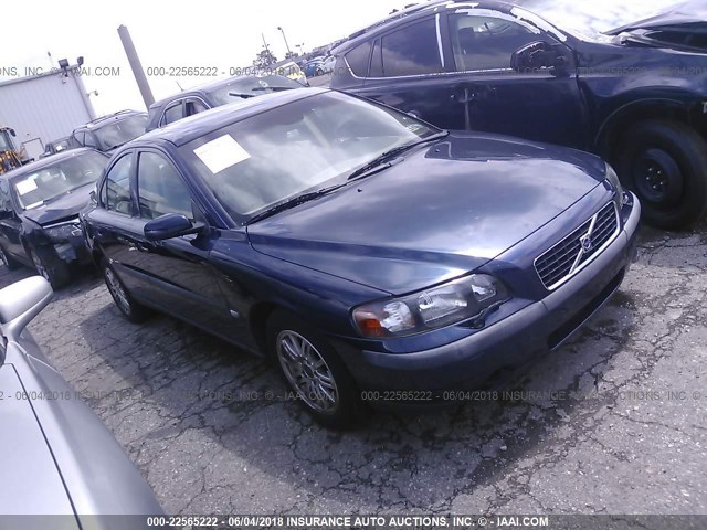 YV1RS61T542337202 - 2004 VOLVO S60 BLUE photo 1