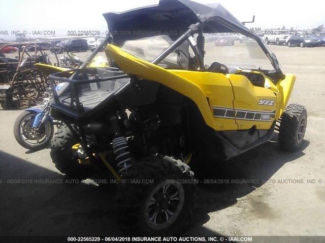 5Y4AN01Y8GA103138 - 2016 YAMAHA YXZ1000 SE YELLOW photo 4