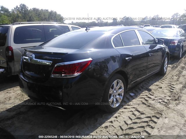 1G4GD5E31CF203091 - 2012 BUICK LACROSSE PREMIUM BLACK photo 4