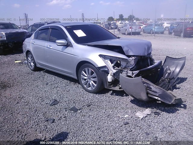 1HGCP3F88BA026187 - 2011 HONDA ACCORD EXL SILVER photo 1