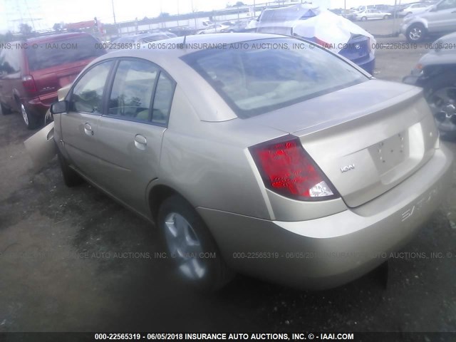 1G8AJ55F36Z123429 - 2006 SATURN ION LEVEL 2 GOLD photo 3