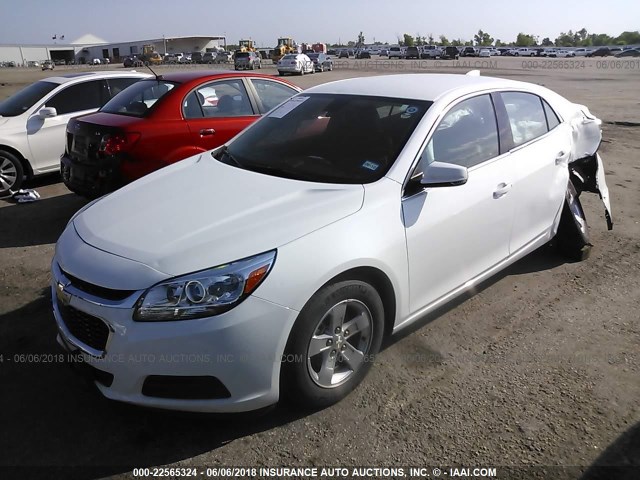 1G11C5SA0GU138549 - 2016 CHEVROLET MALIBU LIMITED LT WHITE photo 2