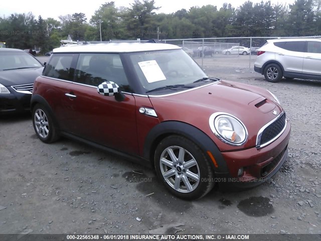 WMWSV3C53BTY23586 - 2011 MINI COOPER S ORANGE photo 1