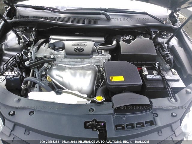 4T1BF1FK5FU019078 - 2015 TOYOTA CAMRY LE/XLE/SE/XSE GRAY photo 10
